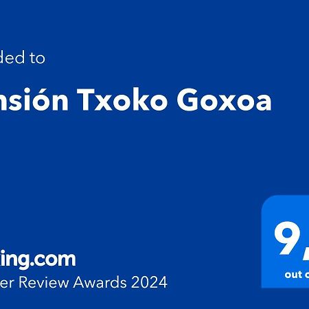Pension Txoko Goxoa Hondarribia Eksteriør bilde